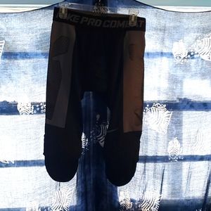 Nike dri-fit baseball slider tights with pads